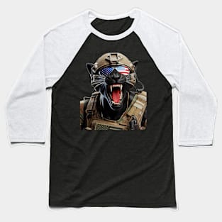 Patriot Panther by focusln Baseball T-Shirt